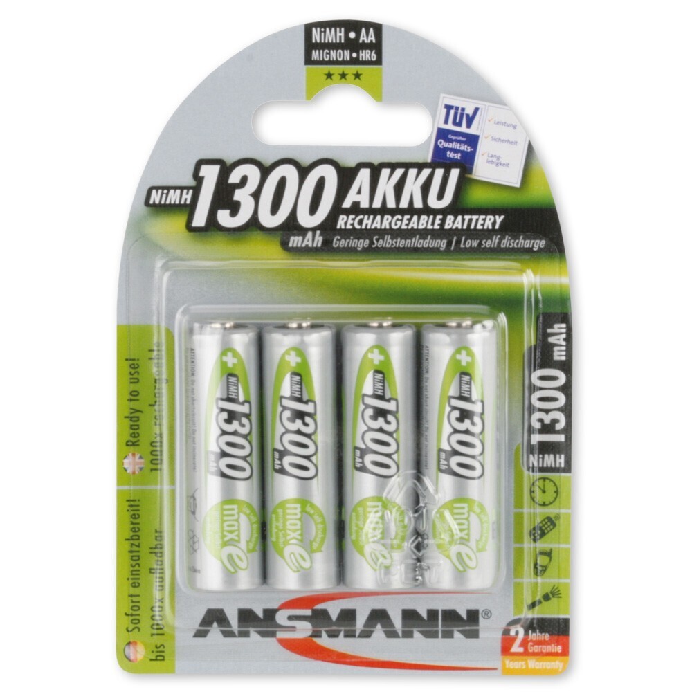 Ansmann AA Batterien von Ansmann - leistungsfähige und zuverlässige Batterien für den täglichen Gebrauch