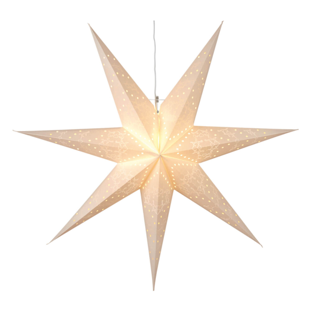 Eleganter creme-farbender Sterne von Star Trading