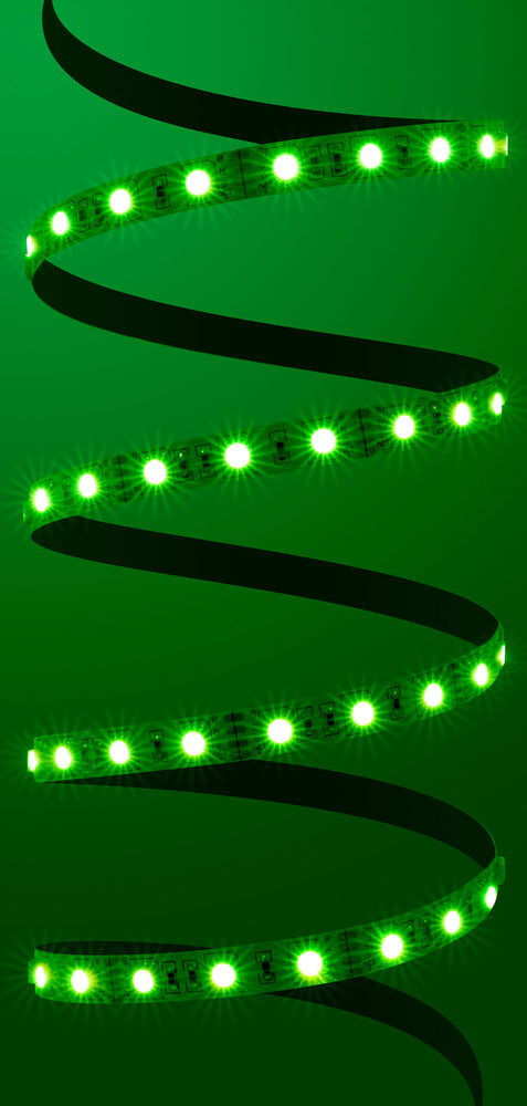 Hochwertiger RGB LED Streifen von LED Universum mit Fernbedienung und ausgewählter Leistung