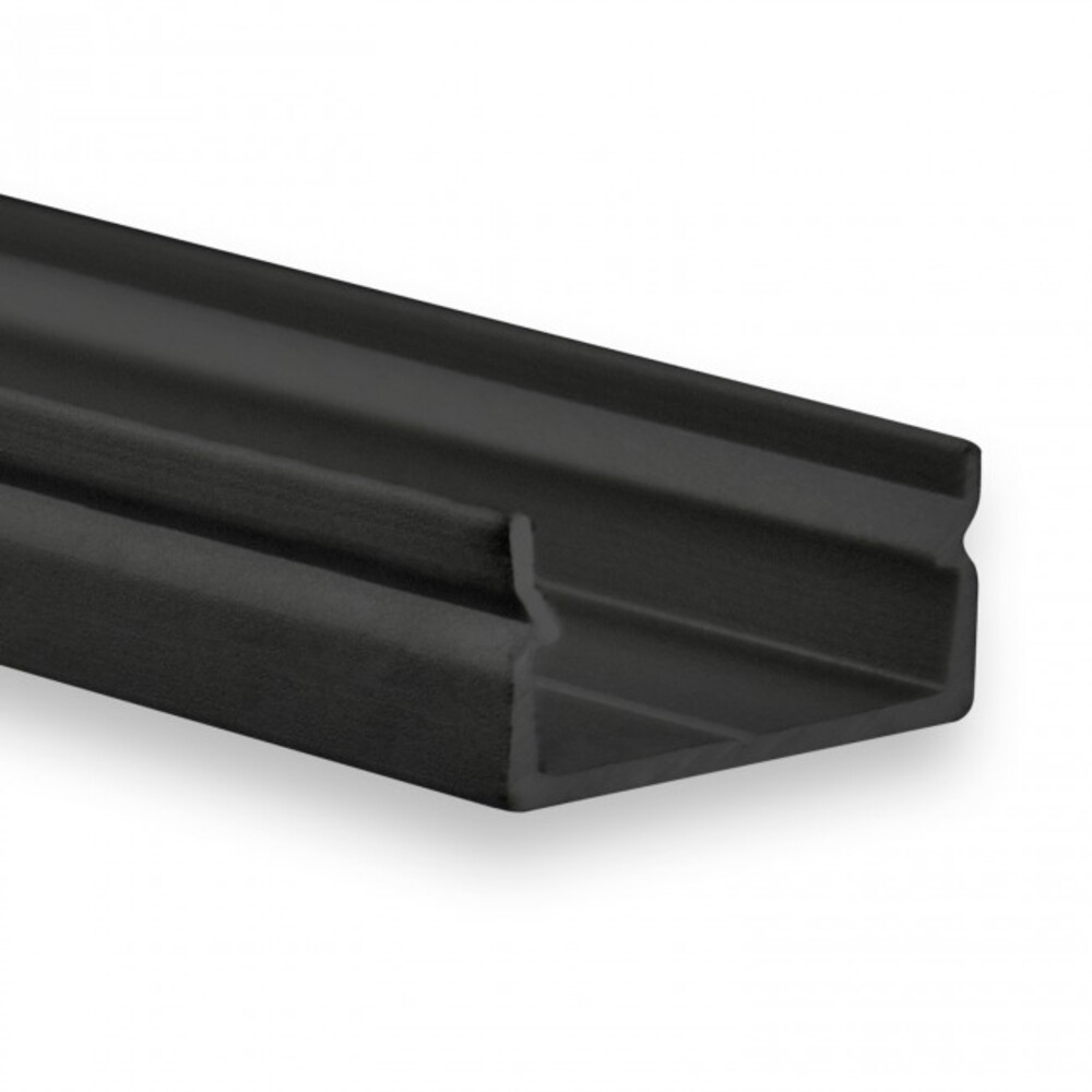 hochwertiges LED Profil von GALAXY profiles in elegantem schwarz