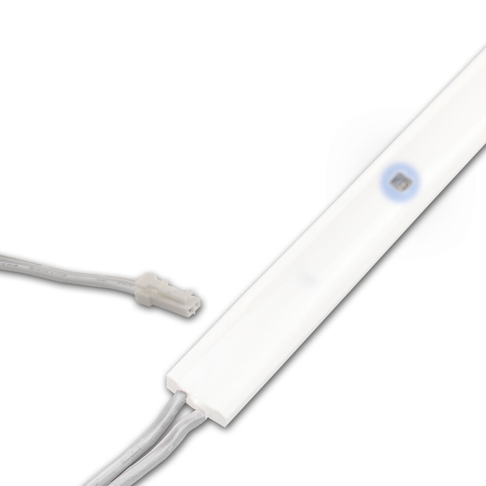 Hochwertiger, weißer LED Streifen von Isoled mit einer Länge von 58cm und Schutzklasse IP54