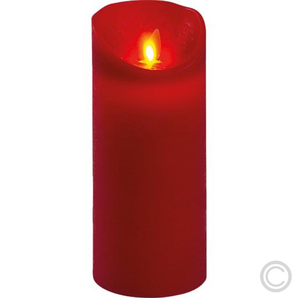 Lotti LED Kerzen in leuchtendem Rot