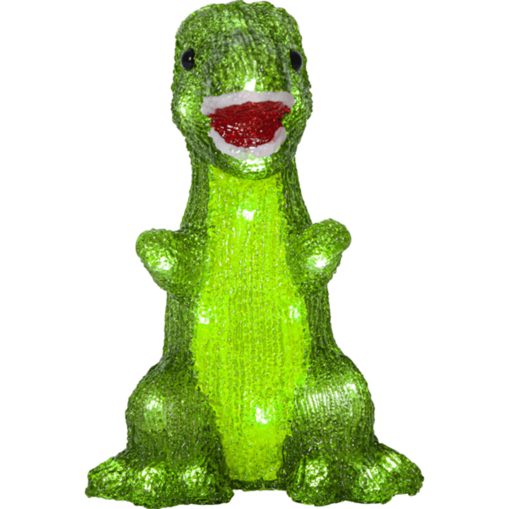 Grüner Dinosaurier Leuchtfigur mit 30 weißen LEDs von Star Trading