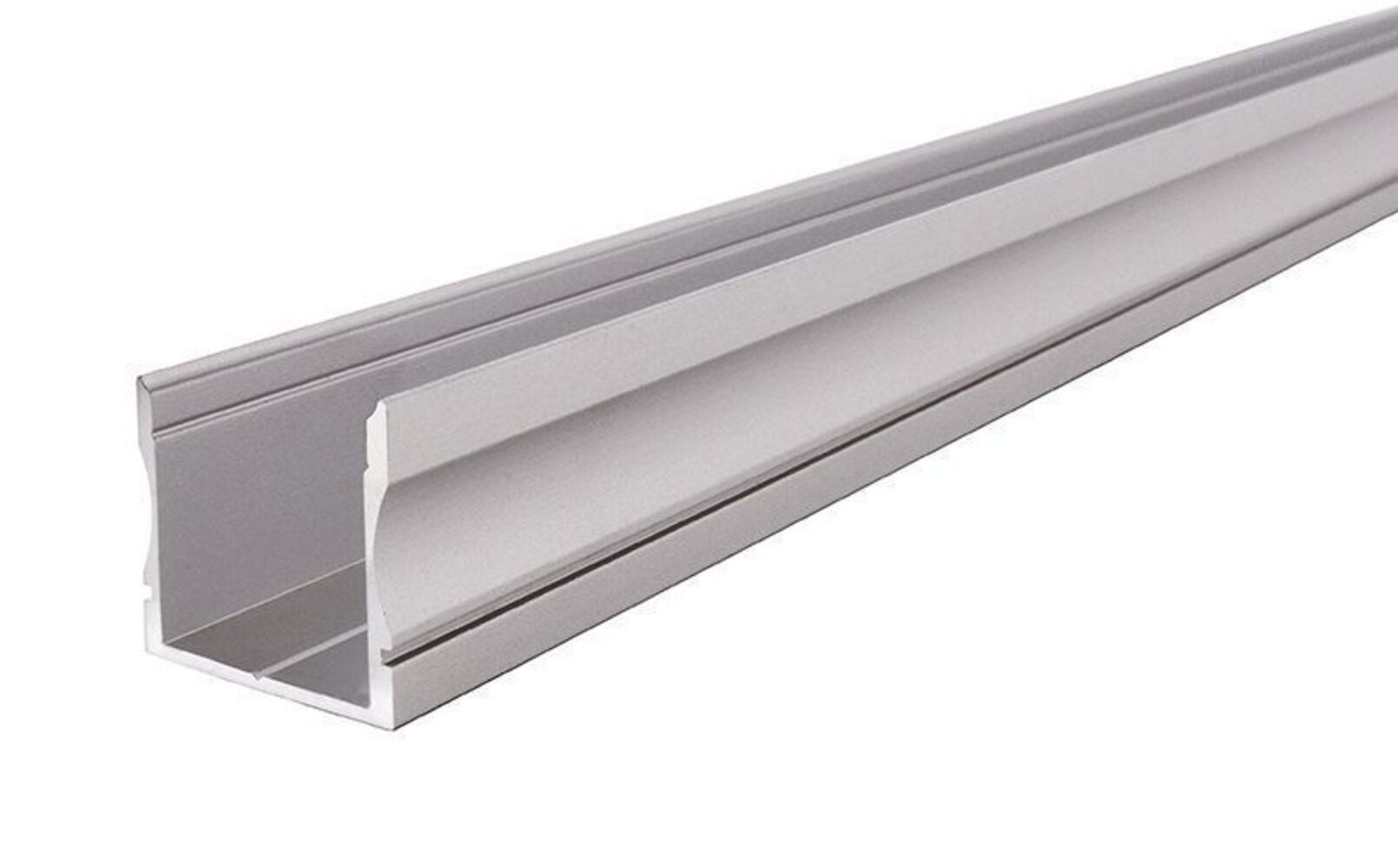 Hochwertiges LED-Profil von Deko-Light in Silber matt eloxiert, ideal für 20-21.3 mm LED-Stripes