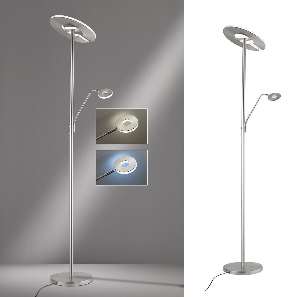Elegante LED Stehlampe vom renommierten Hersteller Fischer & Honsel