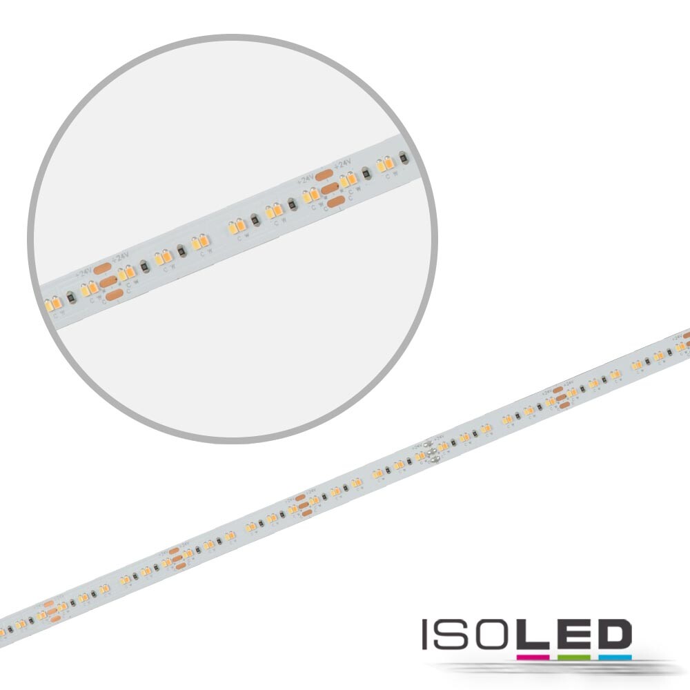 Hochwertiger LED Streifen von Isoled mit intensiver weißdynamischer Beleuchtung