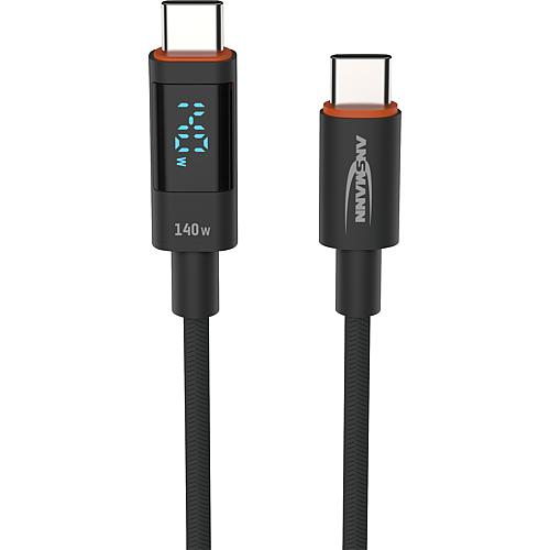 ANSMANN 1700-0171 USB-Kabel Typ C auf Typ C 200cm