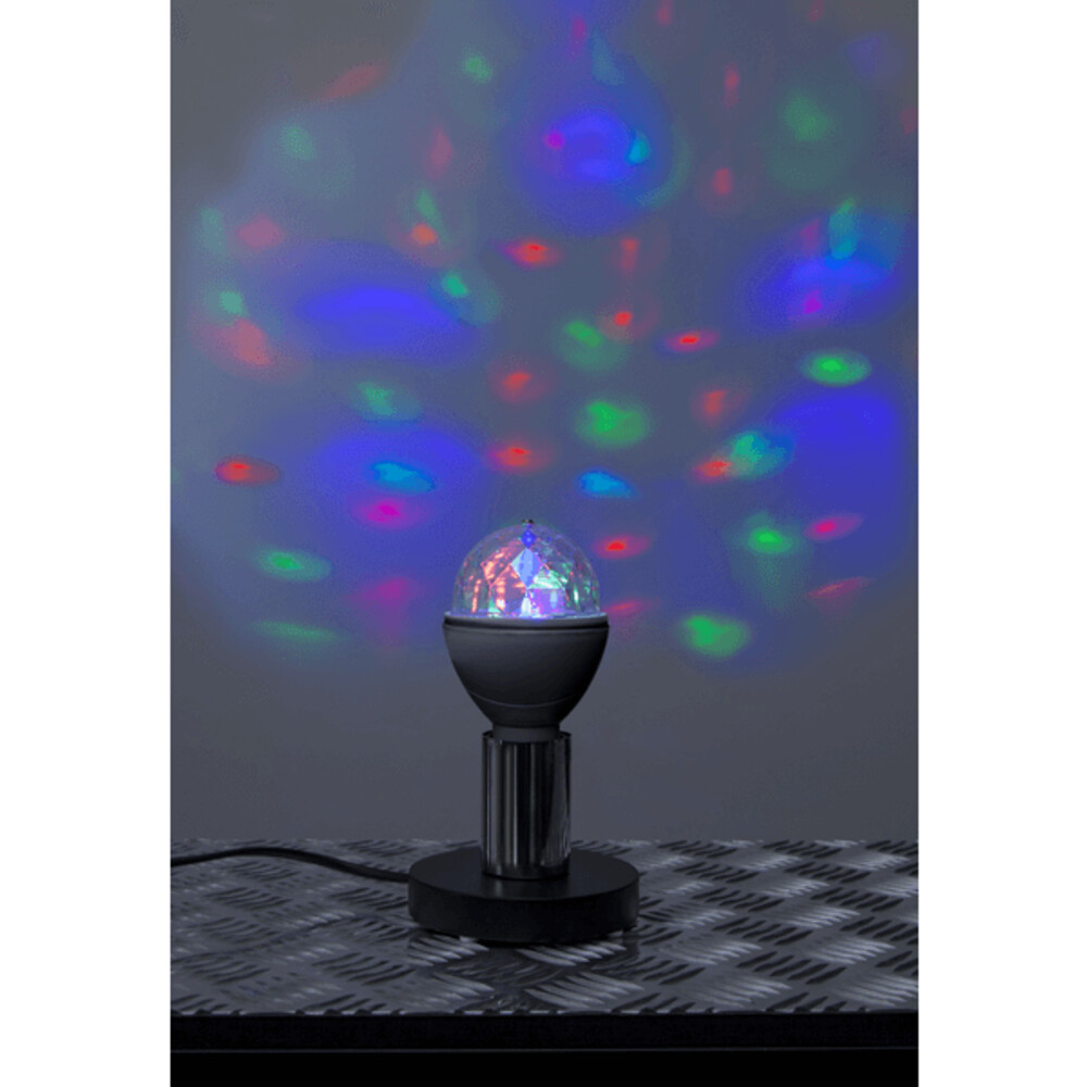 Lebendige, farbenfrohe LED Disco Licht von Star Trading zur Dekoration