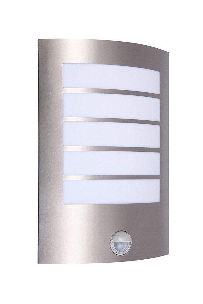 Elegante ECO-LIGHT PIR LED Außenwandleuchte in schmalem Design