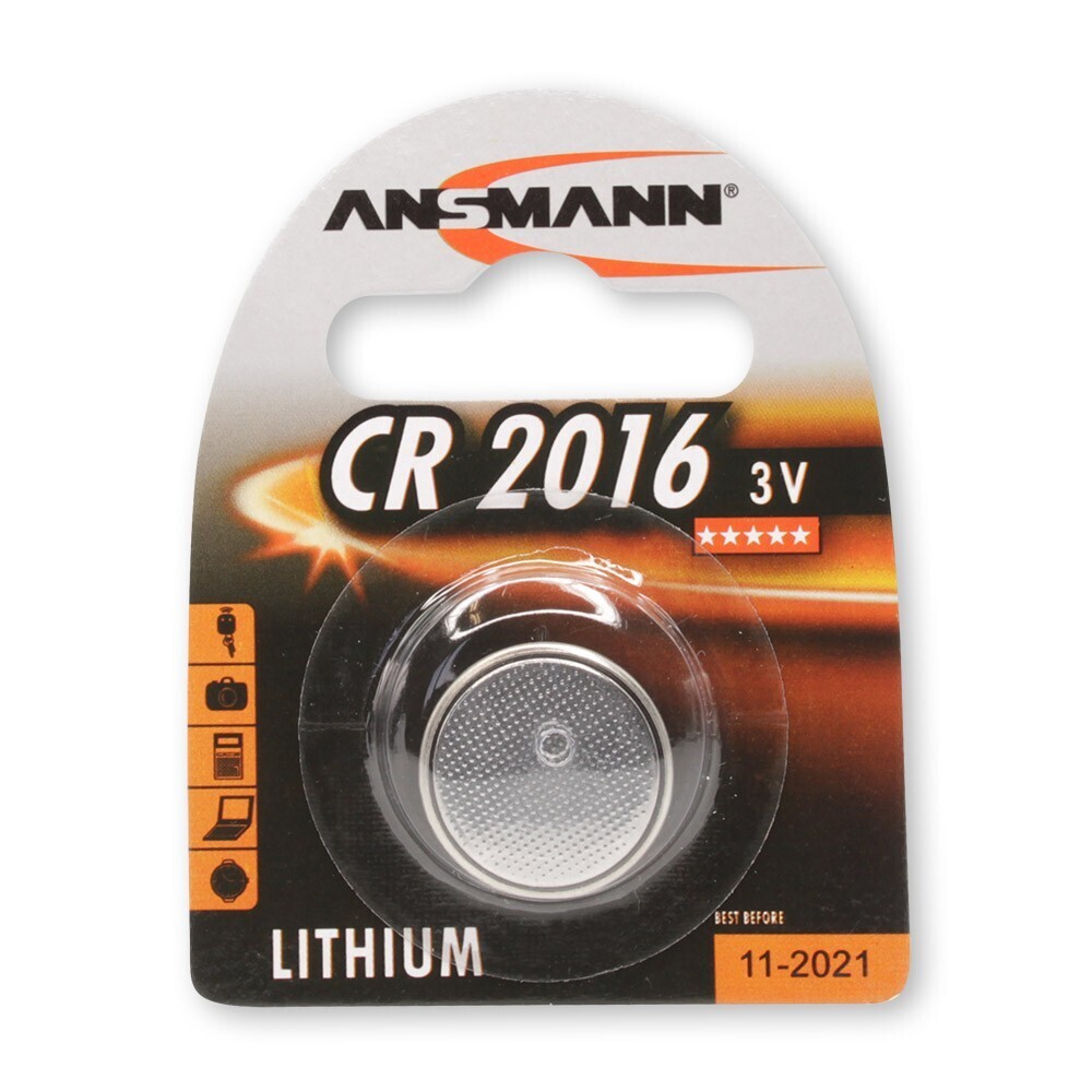 Hochwertige Lithium-Knopfzelle von Ansmann für vielfältigen Einsatz