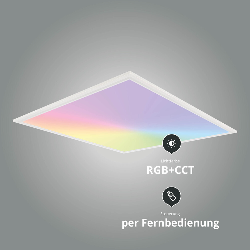 Hochwertiges LED Panel mit RGB CCT Funktionalität von LED Universum