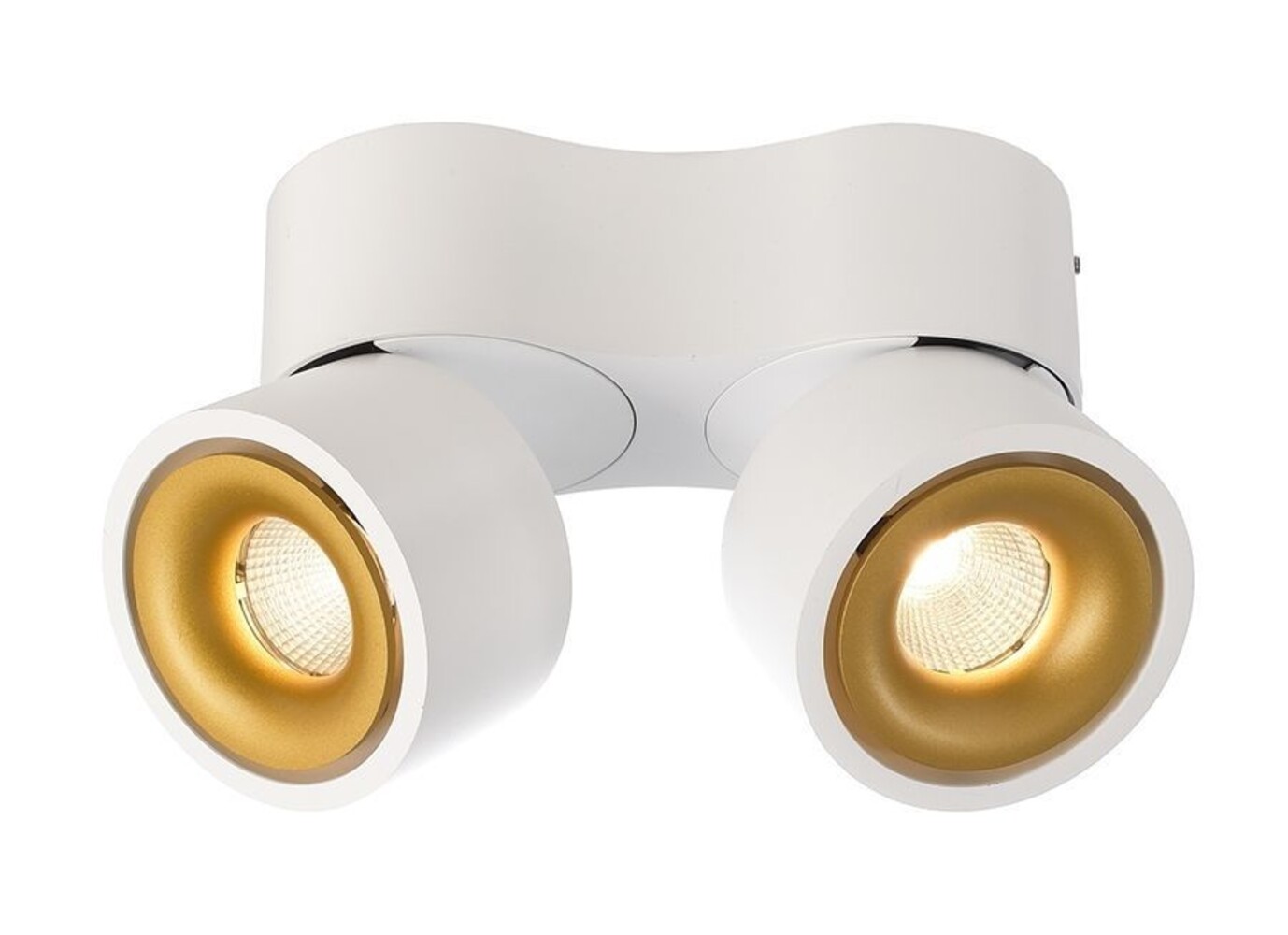 Hochwertiges Zubehör des Markenherstellers Deko-Light, Reflektor Ring in edlem Gold für Serie Uni II Mini, elegante Höhe von 21mm
