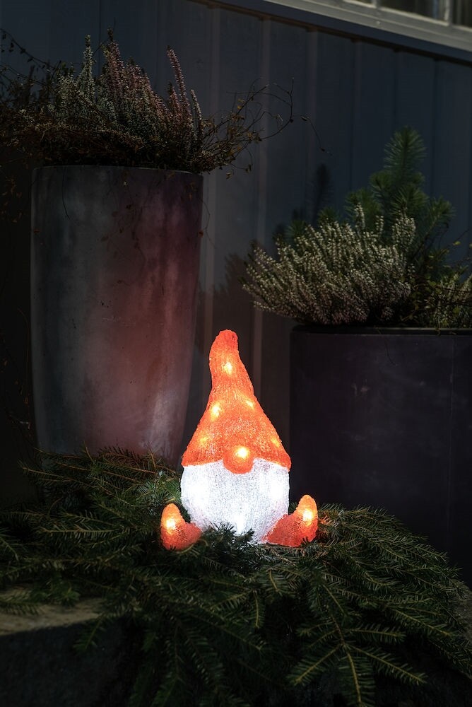 LED beleuchteter Weihnachtswichtel von Konstsmide mit warmweißen Dioden