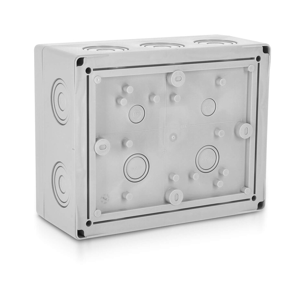 Hochwertige Installationsbox für Elektronik im Außenbereich - passend für 250 x 200 x 115 mm - von LED Universum