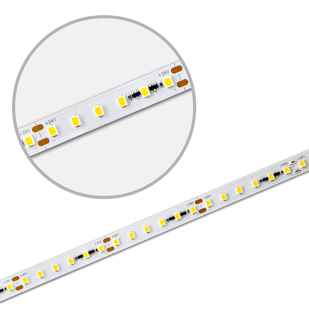 Hochwertiger warmweißer LED-Streifen von Isoled mit IP20-Schutzklasse