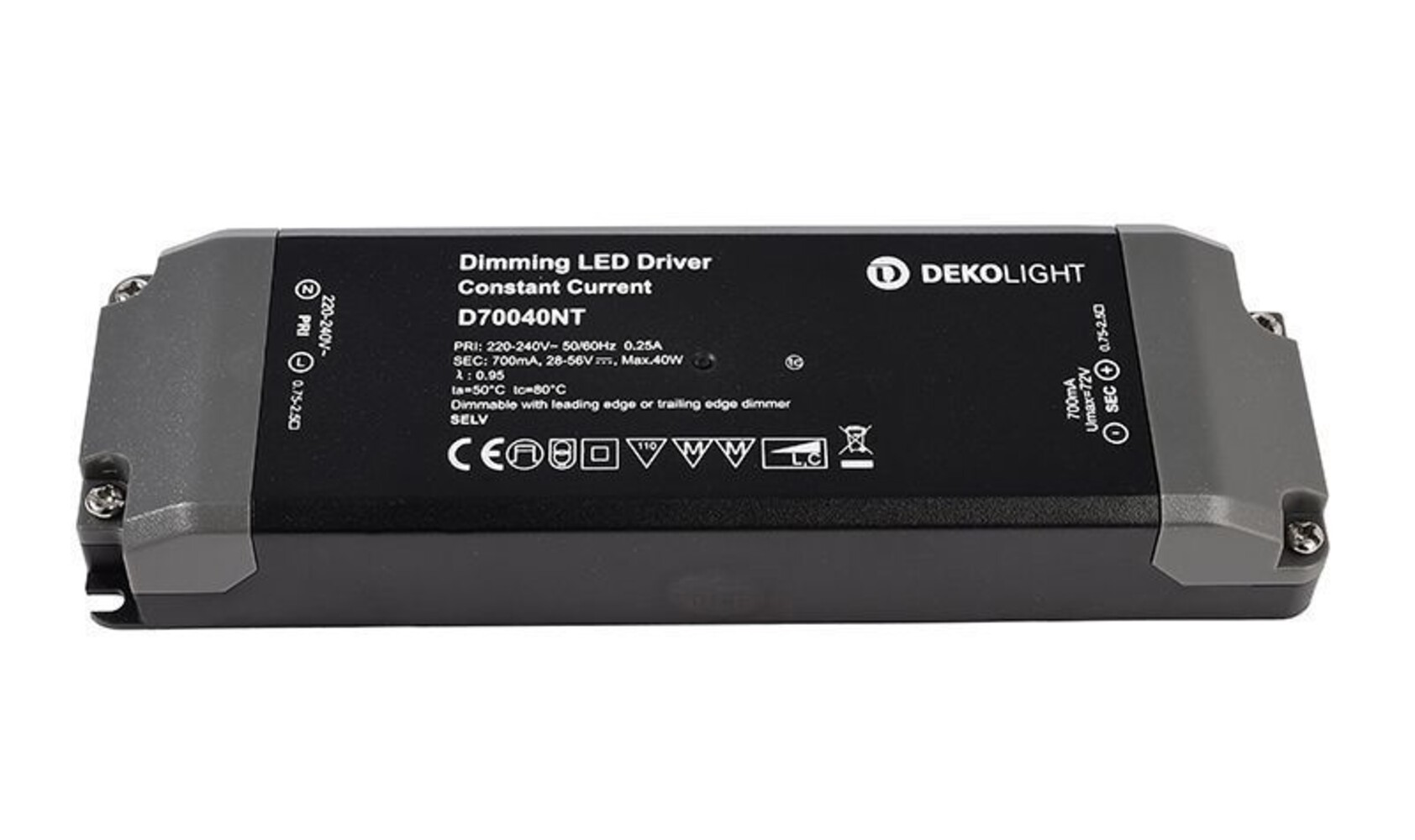 Hochwertiges LED Netzteil von Deko-Light in stilvollem Design