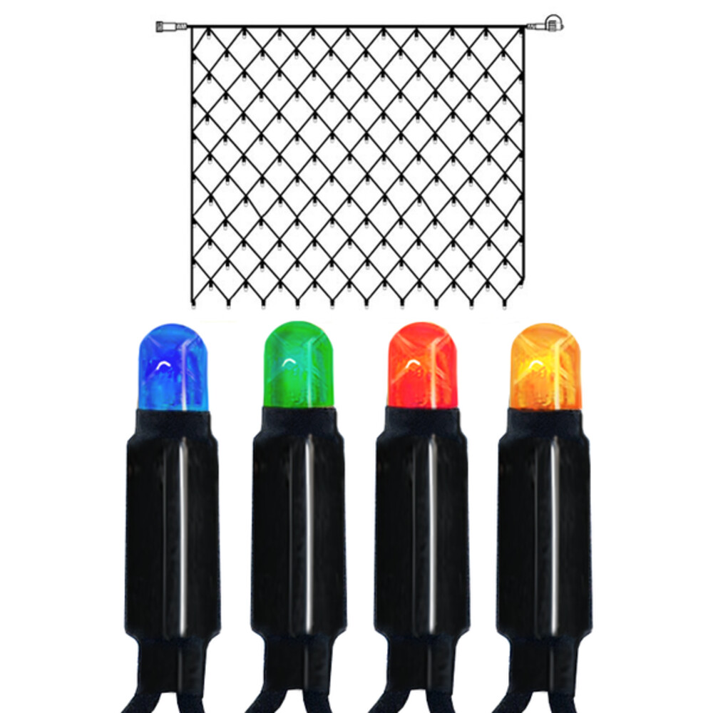 Stilvolle Lichtervorhänge und LED-Netze von Star Trading, die einen faszinierenden Lichteffekt erzeugen