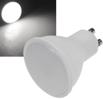 LED Strahler GU10 "H50" 3-Stufen-Dimm, 4000k, 400lm, 230V/5W, 110°, neutralweiß