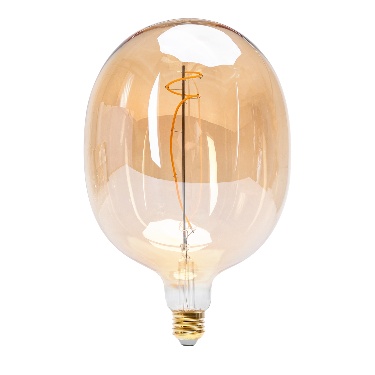 LED Leuchtmittel Filament Deko-Glühlampe T175 Sockel E27 4W 1800K/Amber 280lm Ø180xH275mm