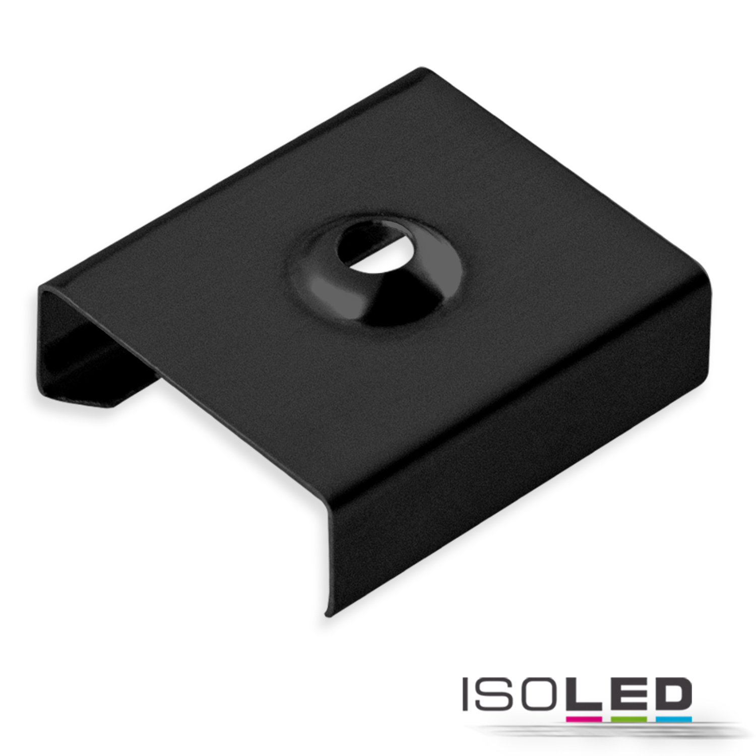 ISOLED 115264 Montageklammer schwarz für Profile SURF12/DIVE12/ROUND12-14/ECK10
