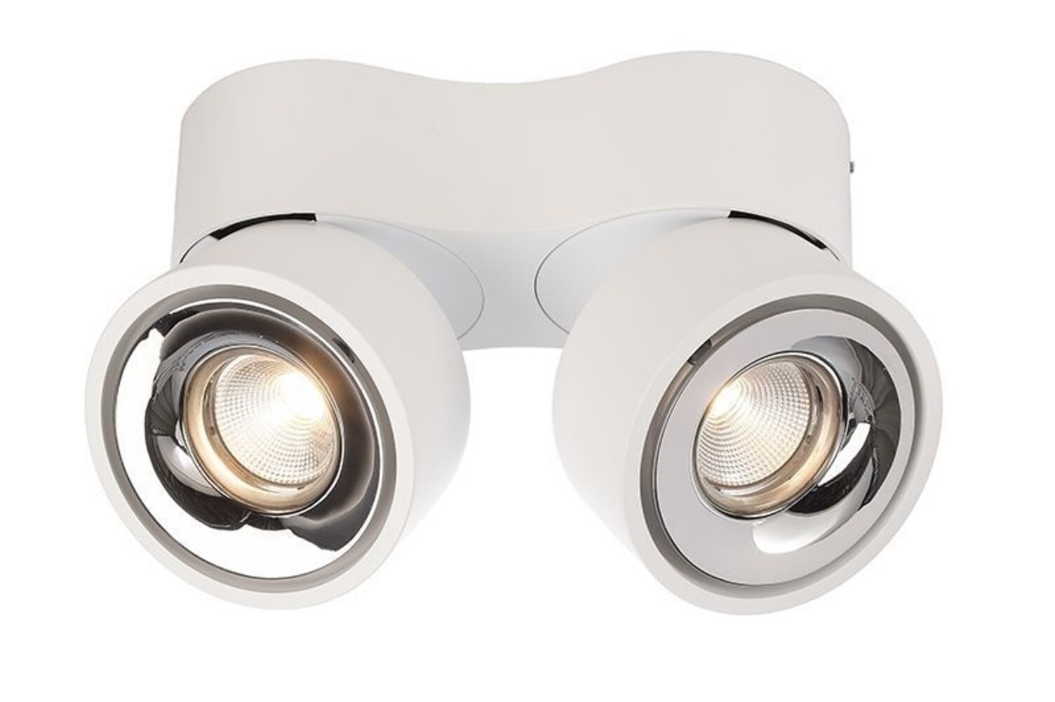 Ausgezeichnetes Deko-Light Zubehör, Reflektor Ring Chrom für Serie Uni II in luxuriöser Chrom-Optik