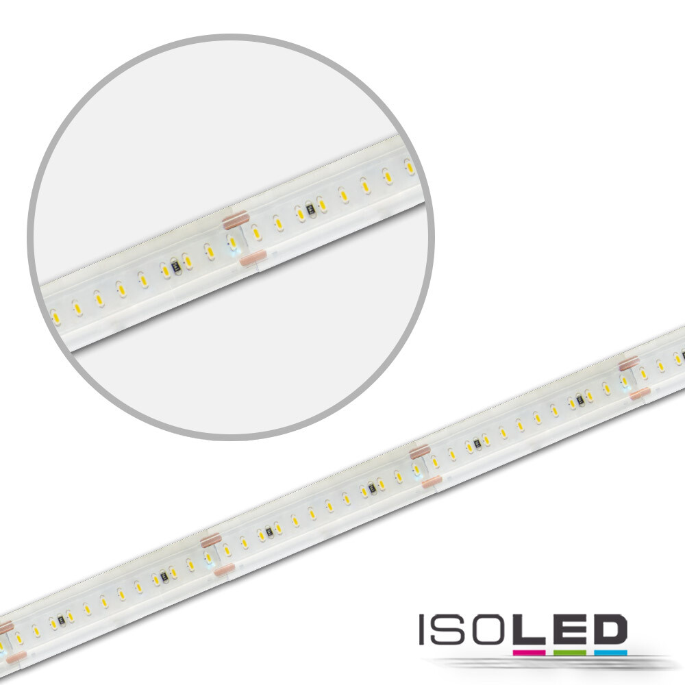 Hochwertiger LED Streifen von Isoled strahlt in warmweißem Licht