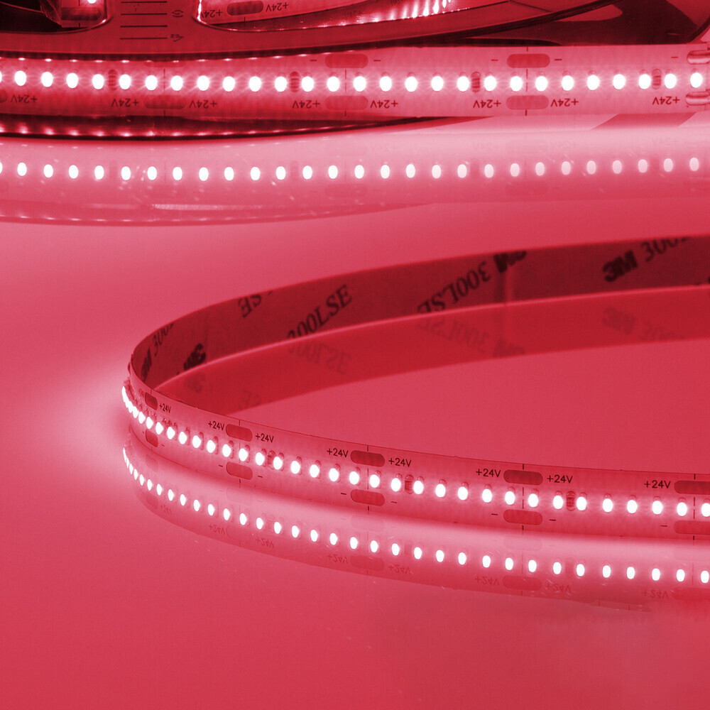 Hochwertiger, pinkfarbener LED Streifen des renommierten Herstellers Isoled