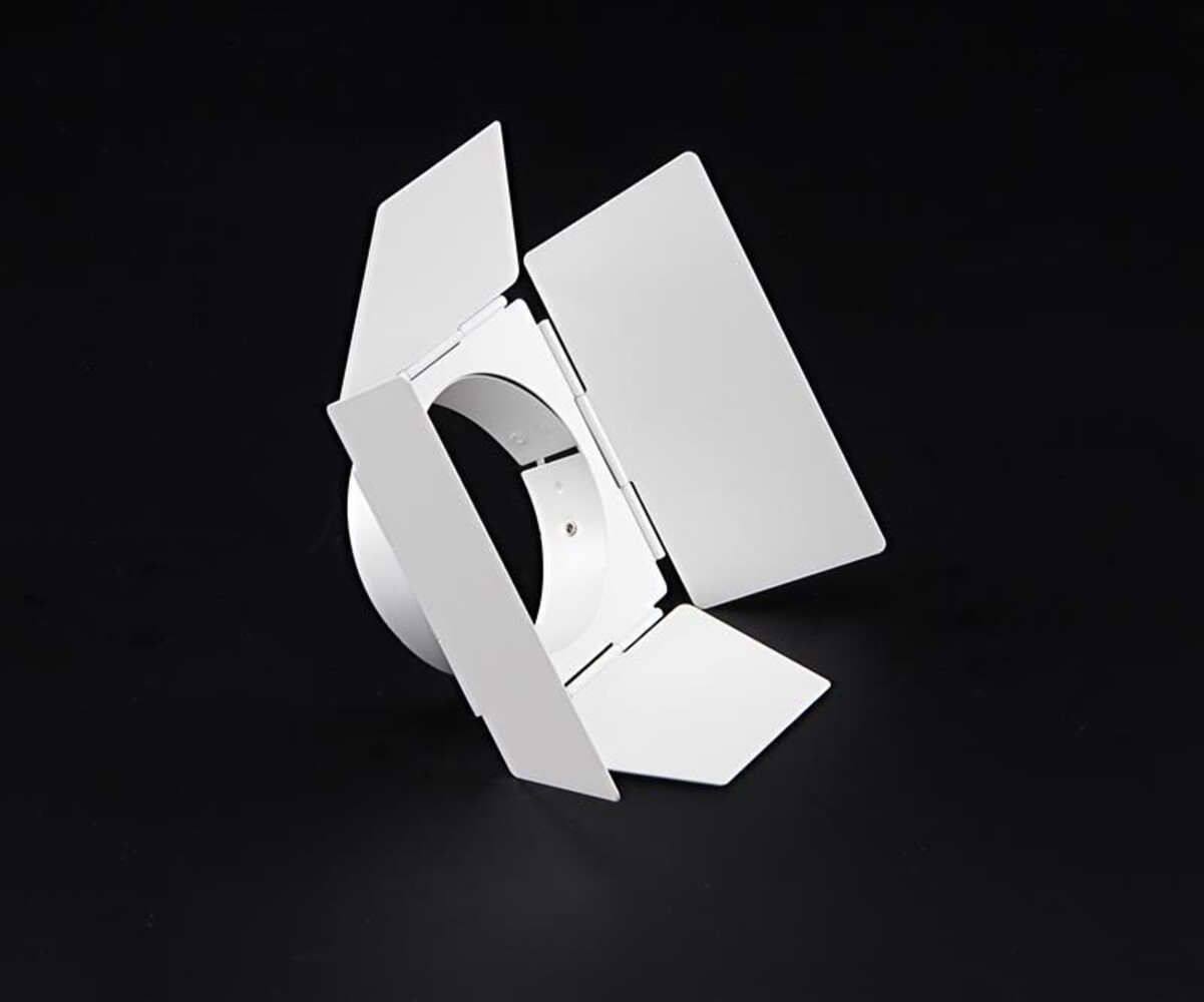 Attraktives Deko-Light Zubehör in Weiß mit spektakulärer Torblende und den Dimensionen 230mm x 90mm