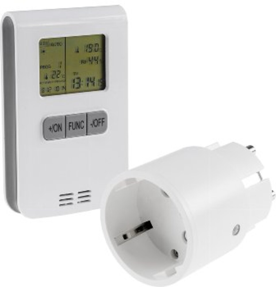 Effizientes ChiliTec Funk Thermostat Set in klassischem Design zur Temperaturregelung