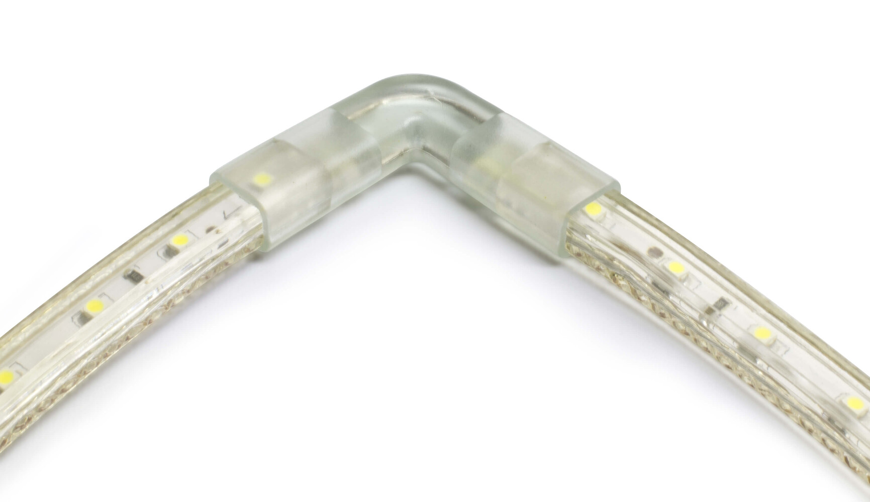 LED Streifen Verbinder in transparent von LED Universum - praktisch und vielseitig verwendbar für einfarbige LED Streifen