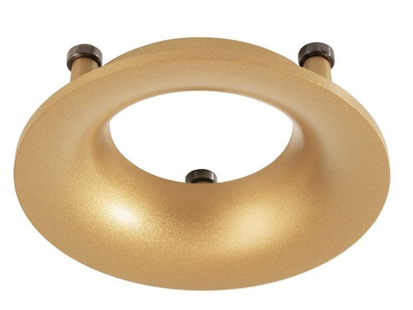Ein hochwertiges Zubehör von Deko-Light, Reflektor Ring in Gold für Serie Uni II mit einer Höhe von 26 mm