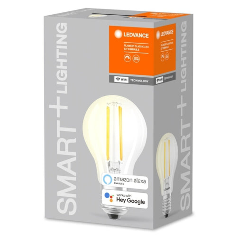 Attraktives, dimmbares LED-Filament-Leuchtmittel von LEDVANCE mit warmer Farbtemperatur
