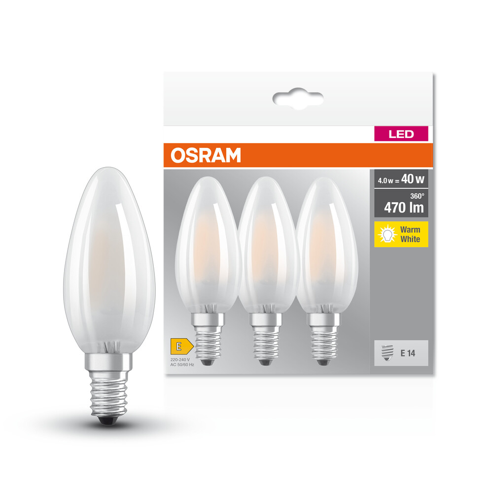 Hochwertiges, helles OSRAM LED-Leuchtmittel mit 470 lm strahlender Beleuchtung