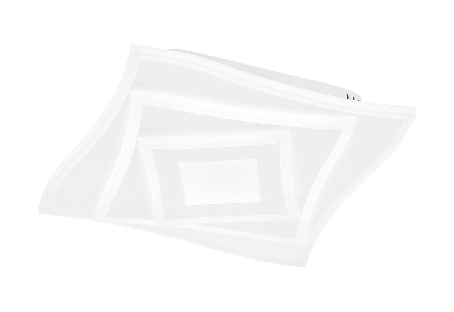 Stilvolle weiße Deckenleuchte aus Metall von der Marke Fischer & Honsel