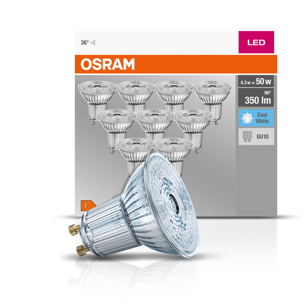 Hochqualitatives LED-Leuchtmittel von OSRAM mit respektabler 350 lm Leuchtkraft
