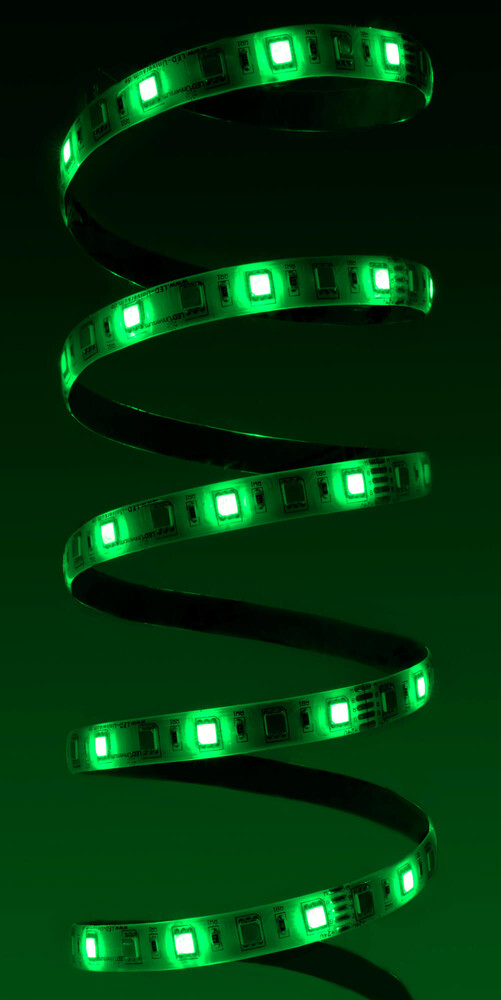 Hochwertiger und farbenfroher LED-Streifen von LED Universum