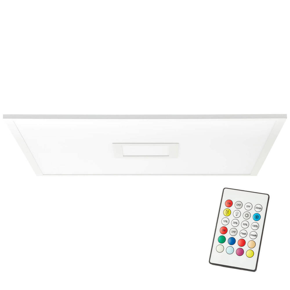 Hochwertiges weißes LED Panel von der Marke Brilliant, ideal für eine gleichmäßige Raumbeleuchtung