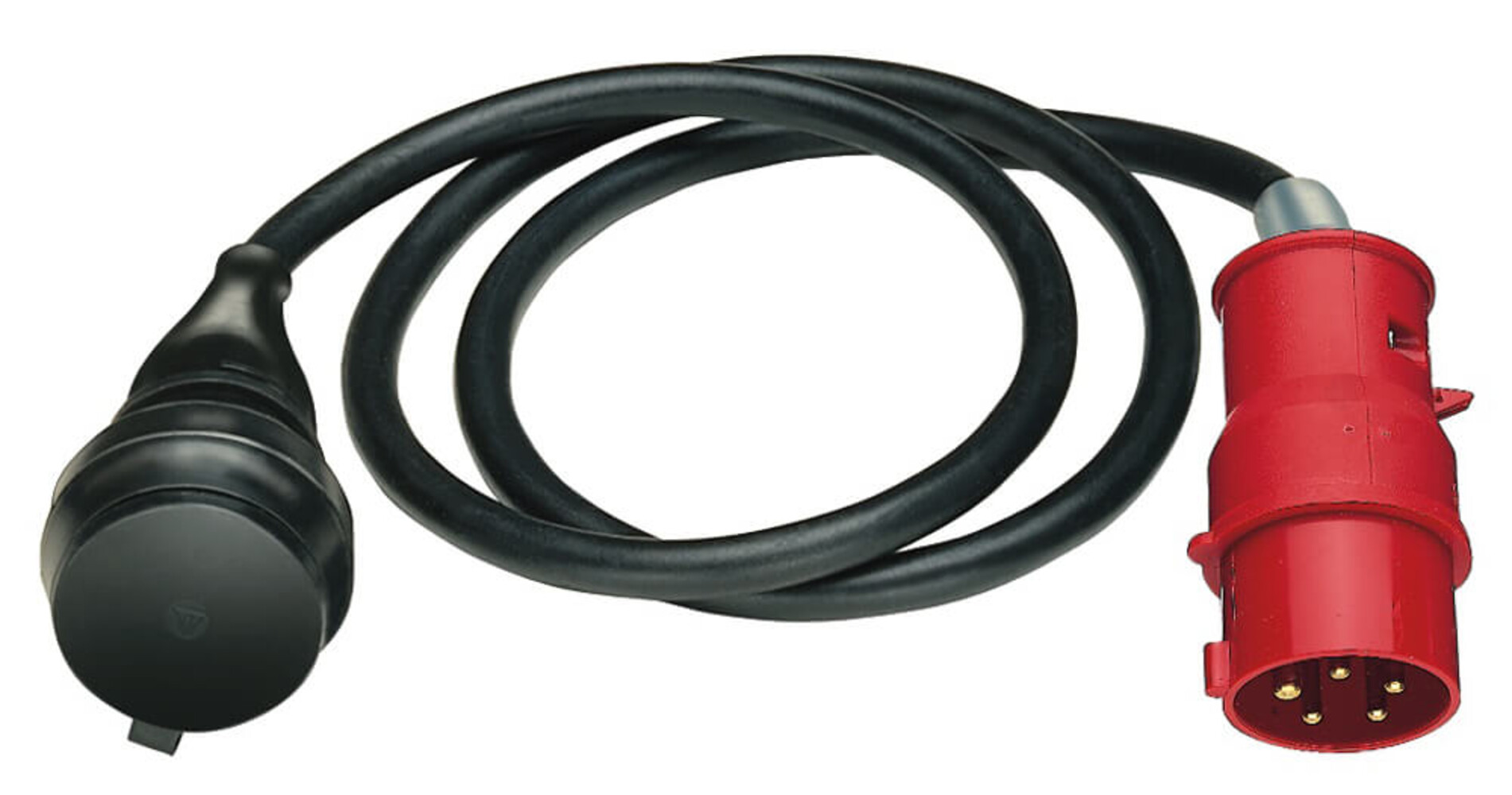 Hochwertiges schwarzfarbenes Verbindungs- & Adapterkabel von Brennenstuhl