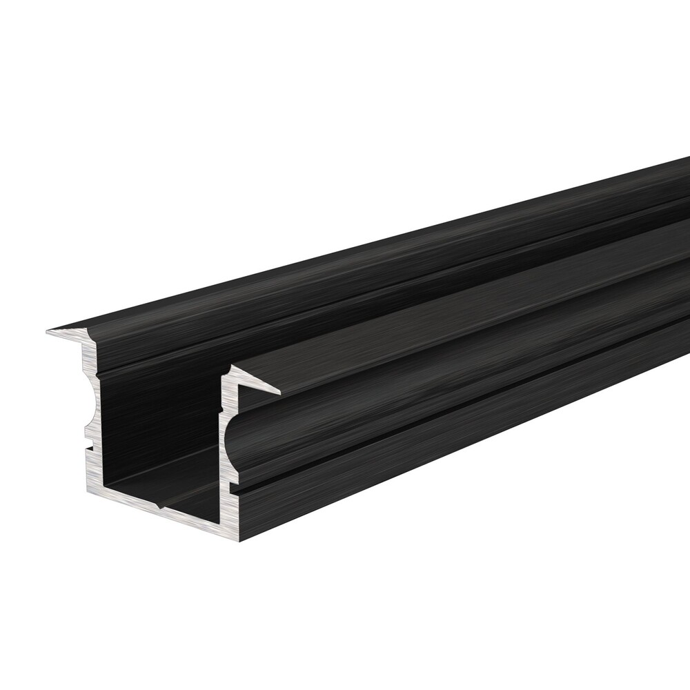 Schickes und modernes LED-Profil in schwarz matt von Deko-Light
