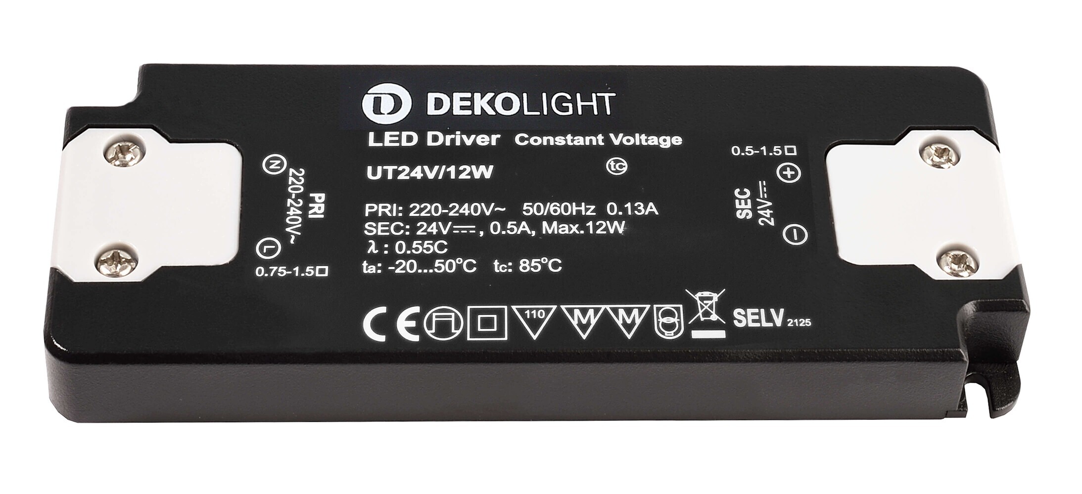 Hochwertiges LED Netzteil von der Marke Deko-Light, perfekt geeignet, um schimmernde Lichteffekte zu erzeugen