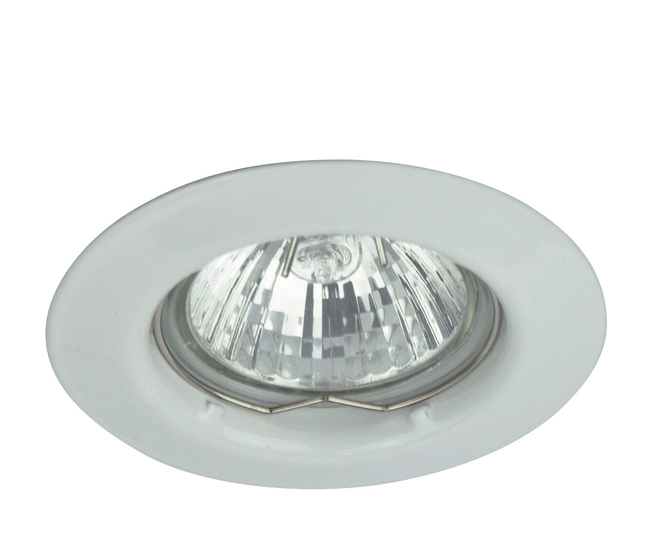 Deckenstrahler 1 Spot Relightspot 1087, GU5.3, 3000K, 350lm, Metall, weiß, rund, warmweiß, Minimal, IP20, ø80.5mm