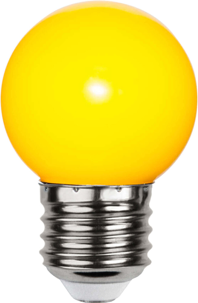 Effizientes gelbes LED-Leuchtmittel von Star Trading aus langlebigem Polycarbonat