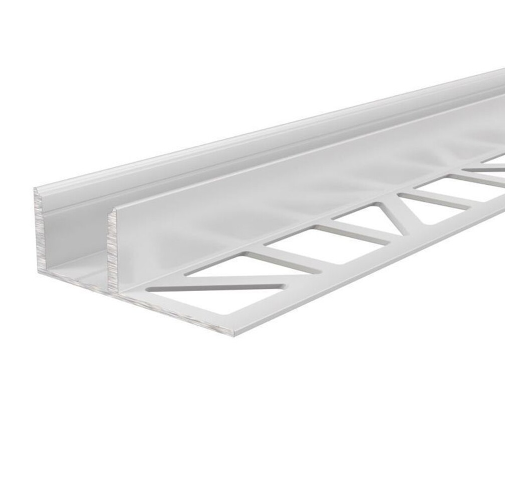 Elegantes Deko-Light LED Profil in Weiß lackiert für 12-13.3 mm LED Stripes