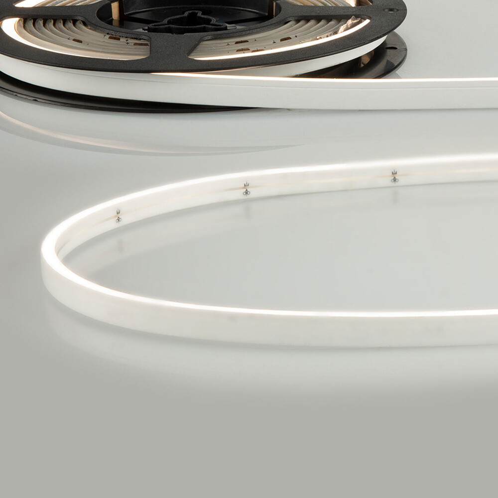 Neutralweißes LED Flexband von Isoled mit Inklusivem Montageclip