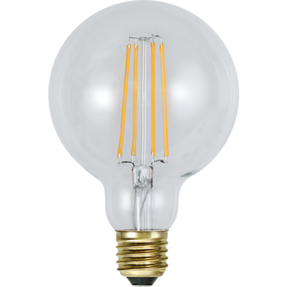 Elegantes LED-Leuchtmittel von Star Trading mit weichem Glühen und edler Edison Optik
