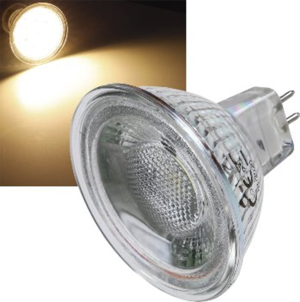 2x LED Lampe Leuchtmittel GU5.3/MR16 4,0W 12V in Saarland - Beckingen
