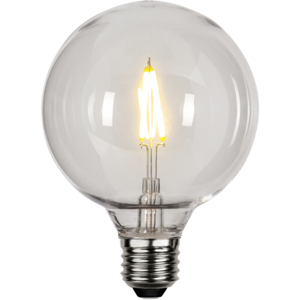 Modernes Filament Leuchtmittel von Star Trading mit warmweißer Farbtemperatur und hoher Energieeffizienz
