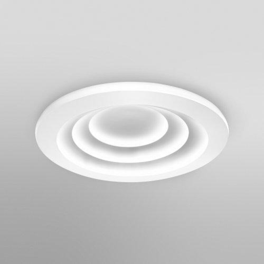 Stilvolle LEDVANCE Deckenleuchte in Spiralform mit variabler Farbtemperatur von 3000 bis 6500 Kelvin
