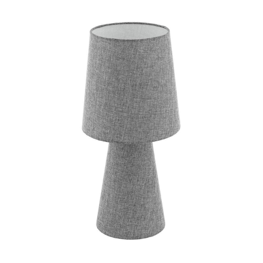 Tischleuchte CARPARA von EGLO in stilvollem grau mit exklusivem Leuchtmittel