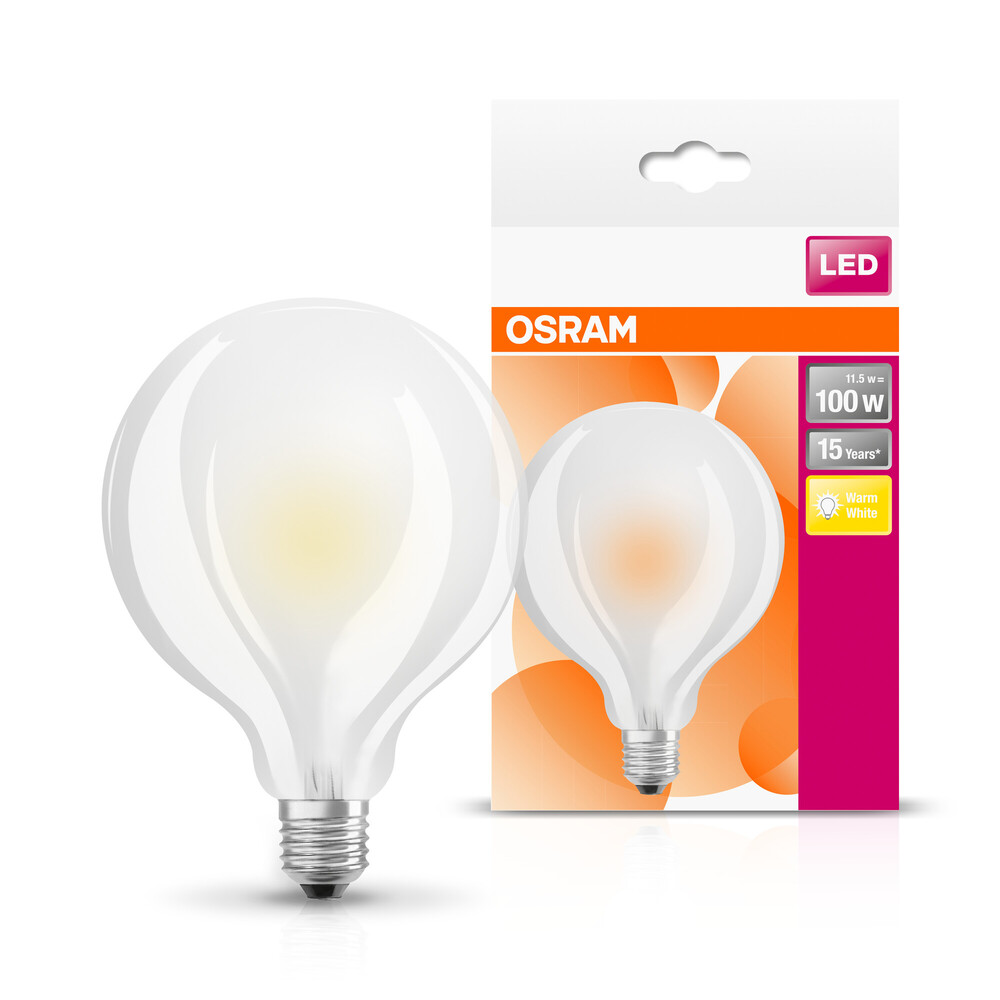 Retro LED-Lampe mit 1521 Lumen von OSRAM in warmweiß